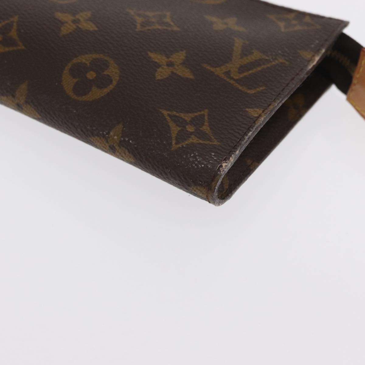 LOUIS VUITTON Monogram Bucket GM Accessory Pouch LV Auth 170149