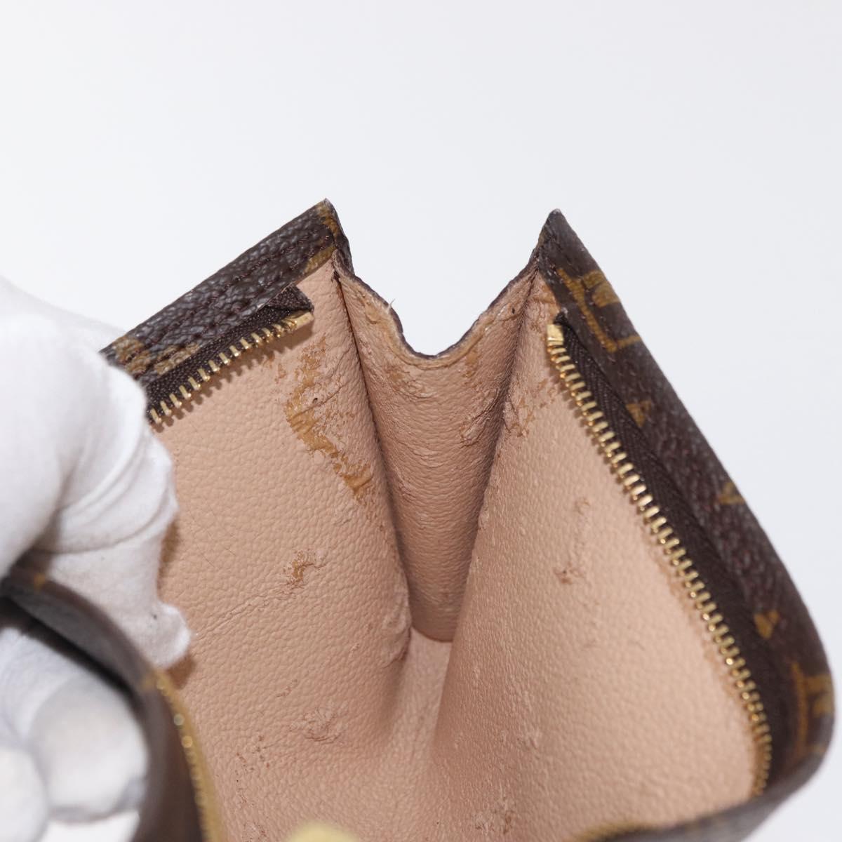 LOUIS VUITTON Monogram Bucket GM Accessory Pouch LV Auth 170151