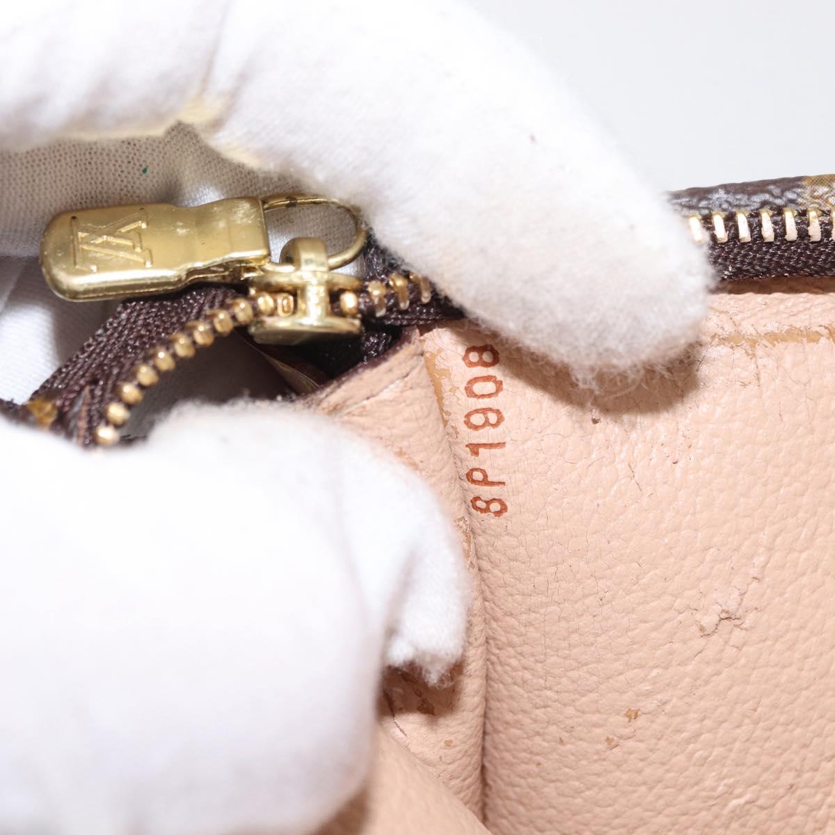 LOUIS VUITTON Monogram Bucket GM Accessory Pouch LV Auth 170151