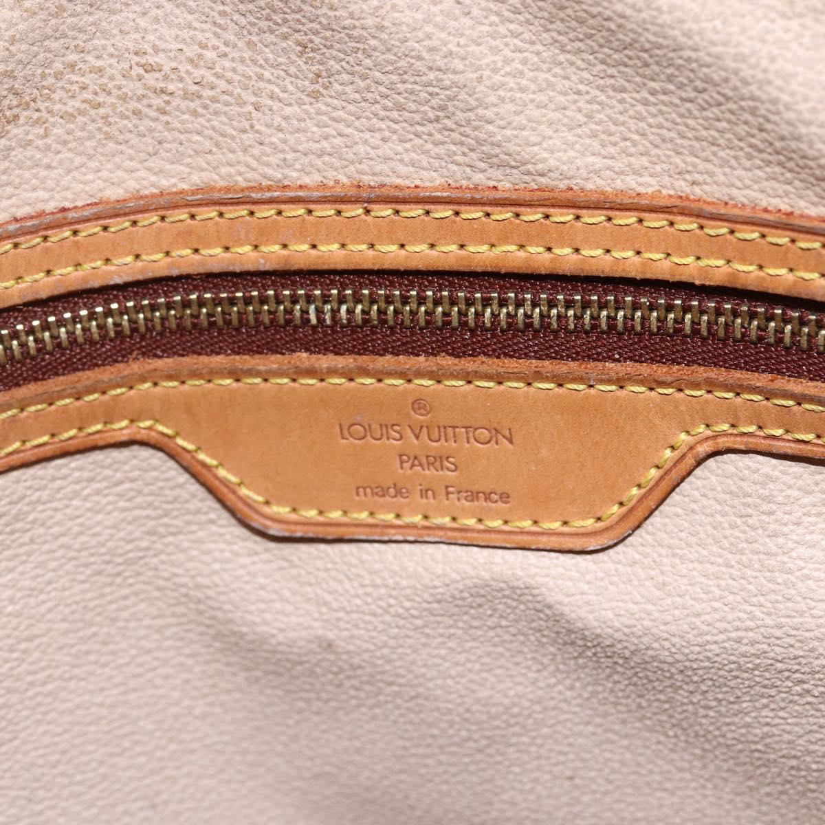 LOUIS VUITTON Monogram Bucket GM Shoulder Bag M42236 LV Auth 170152