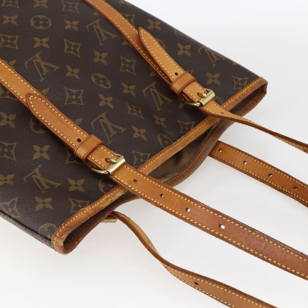 LOUIS VUITTON Monogram Bucket GM Shoulder Bag M42236 LV Auth 170152