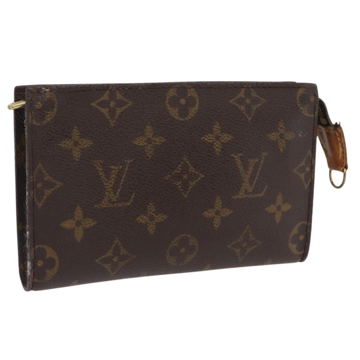 LOUIS VUITTON Monogram Bucket PM Accessory Pouch LV Auth 170157