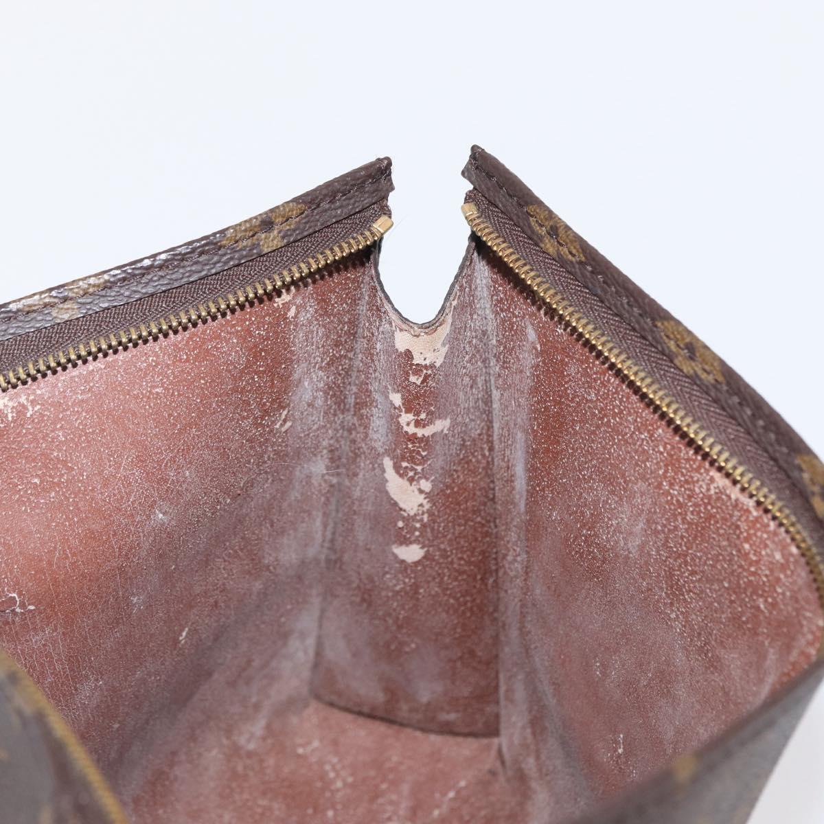 LOUIS VUITTON Monogram Poche Toilette 26 Pouch M47542 LV Auth 170185