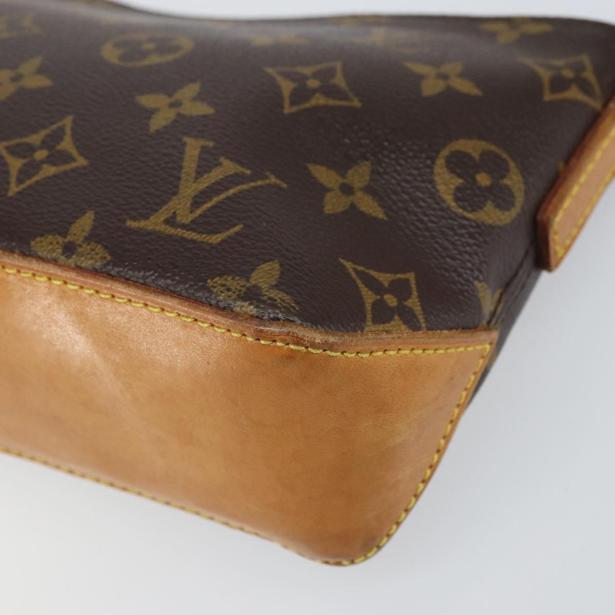 LOUIS VUITTON Monogram Trotteur Shoulder Bag M51240 LV Auth 170189