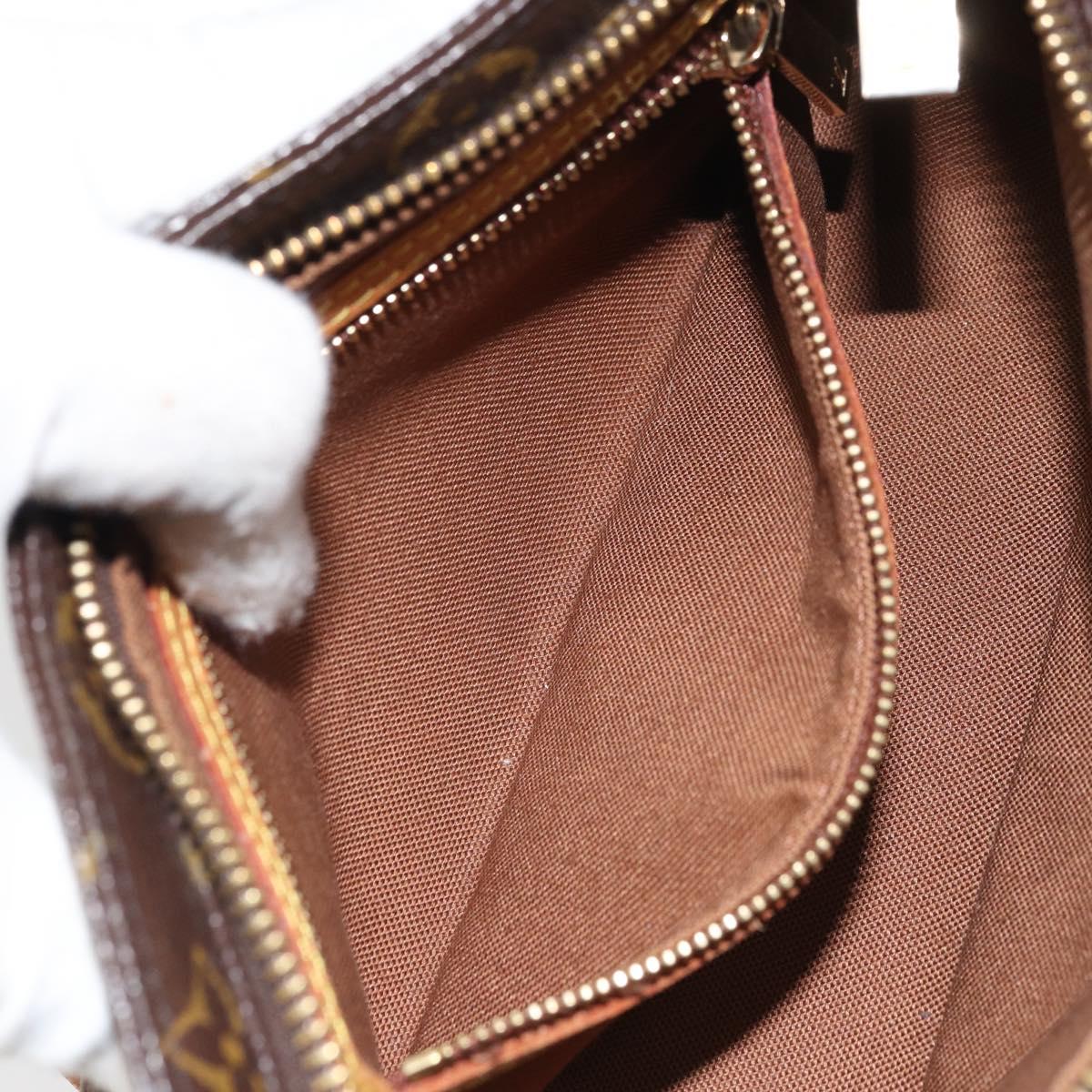 LOUIS VUITTON Monogram Trotteur Shoulder Bag M51240 LV Auth 170189