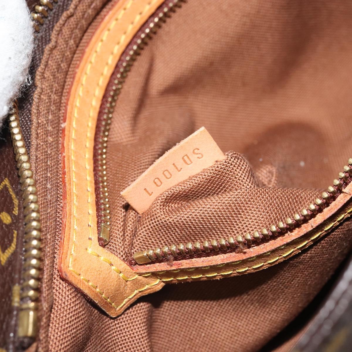 LOUIS VUITTON Monogram Trotteur Shoulder Bag M51240 LV Auth 170189