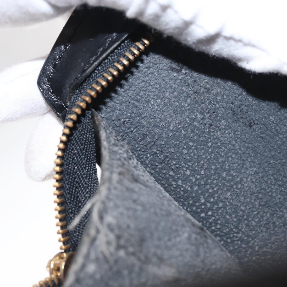 LOUIS VUITTON Epi Trousse Crete Pouch Black M48402 LV Auth 170190