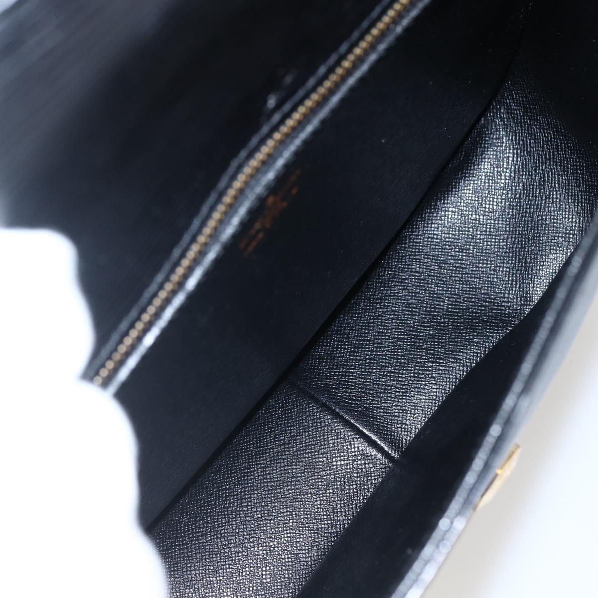 LOUIS VUITTON Epi Saint Cloud GM Shoulder Bag Black Noir M52192 LV Auth 170192