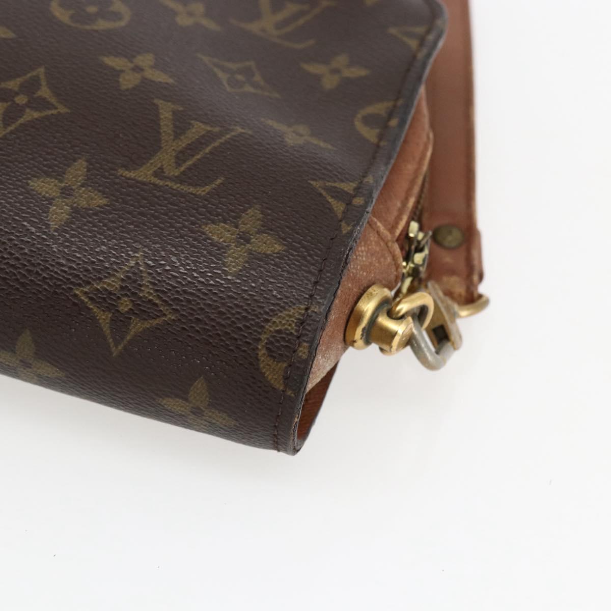 LOUIS VUITTON Monogram Orsay Clutch Bag M51790 LV Auth 170195