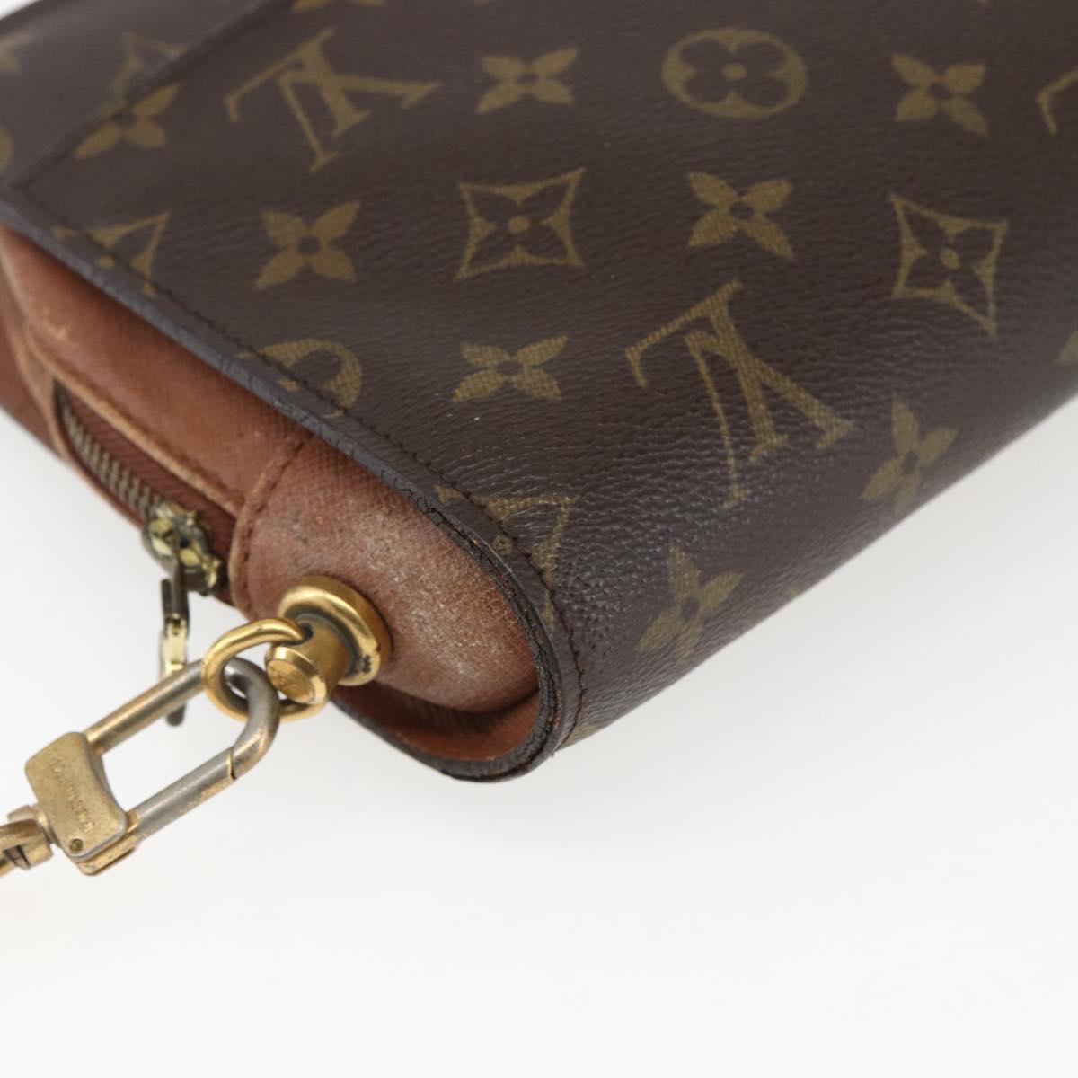 LOUIS VUITTON Monogram Orsay Clutch Bag M51790 LV Auth 170195