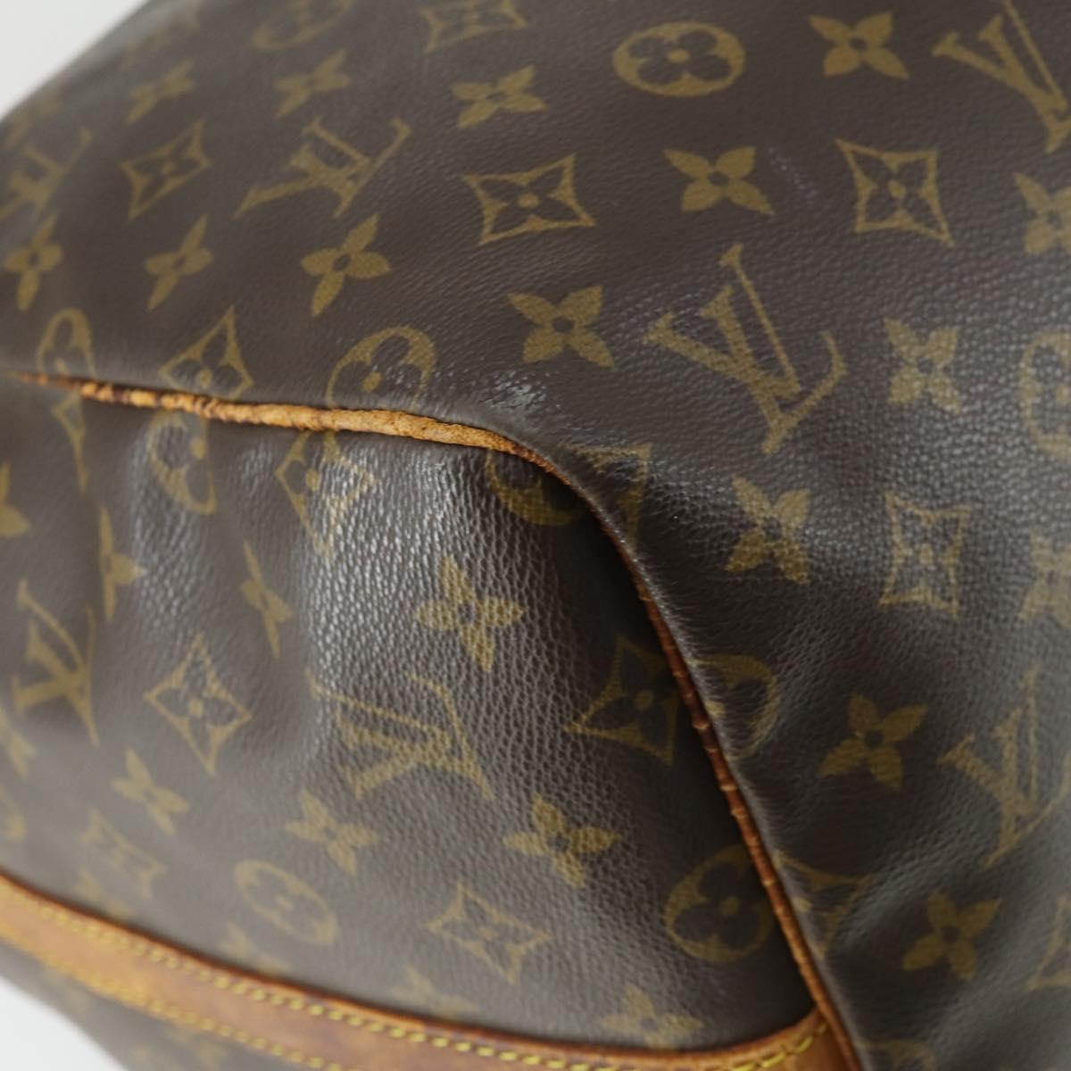 LOUIS VUITTON Monogram Keepall Bandouliere 55 Boston Bag M41414 LV Auth 170219