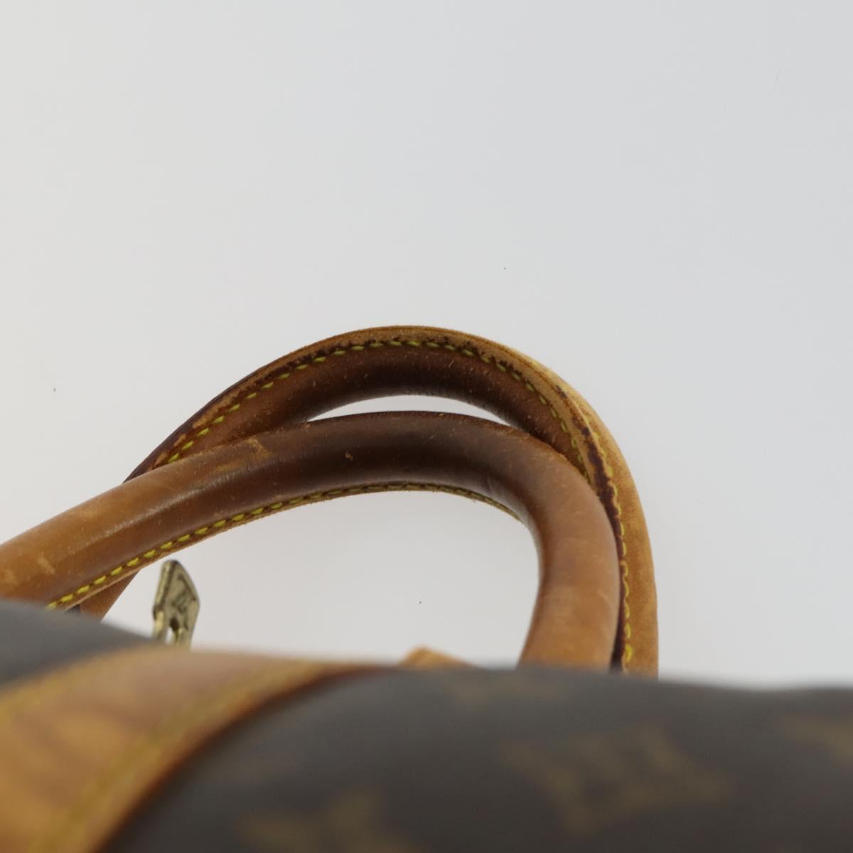 LOUIS VUITTON Monogram Keepall Bandouliere 55 Boston Bag M41414 LV Auth 170219