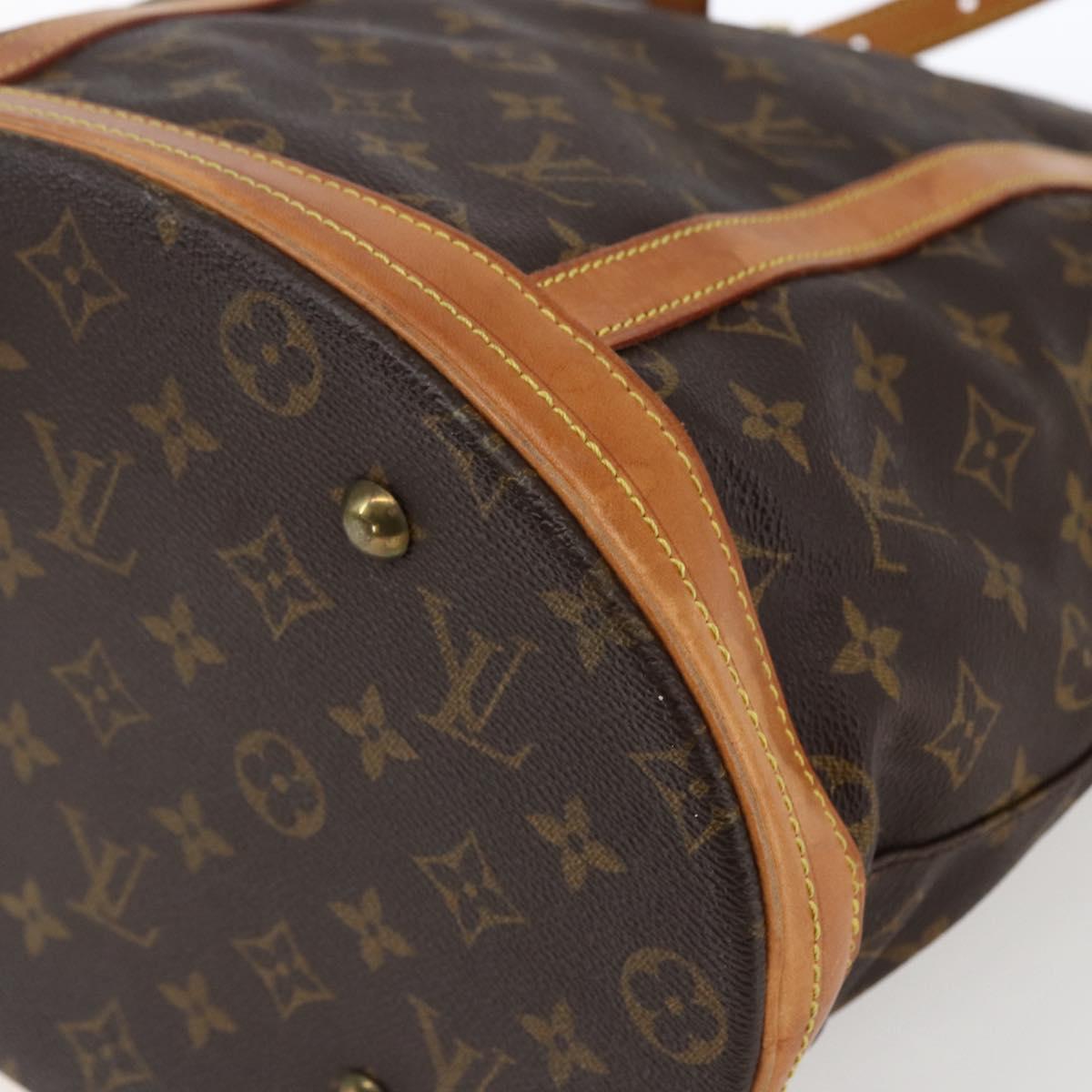 LOUIS VUITTON Monogram Bucket GM Shoulder Bag M42236 LV Auth 170223