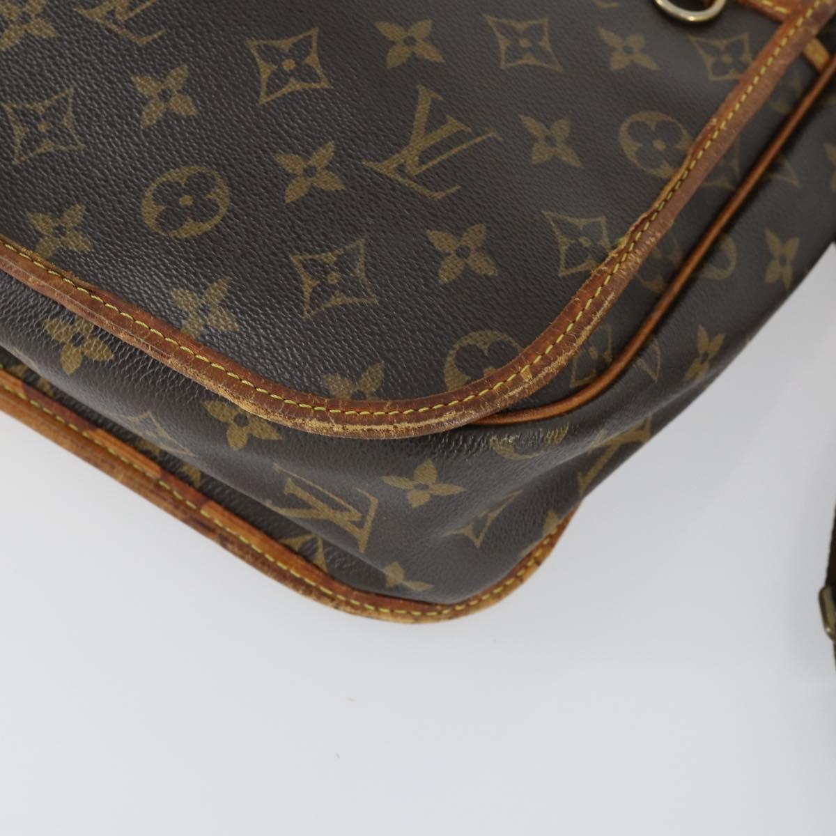 LOUIS VUITTON Monogram Messenger Bosphore GM Shoulder Bag M40105 LV Auth 170224