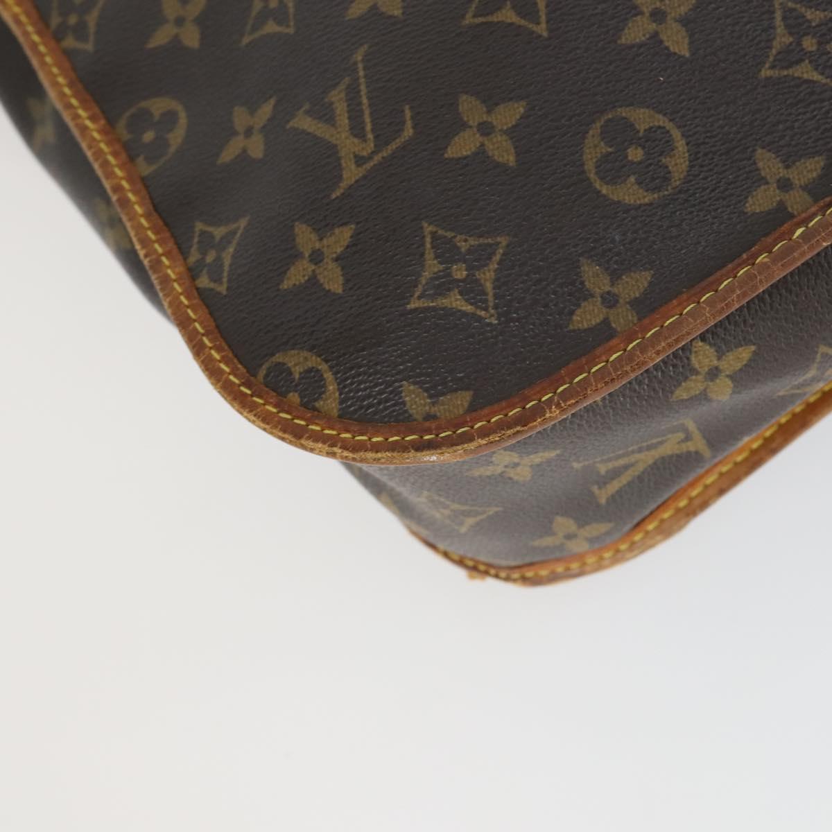 LOUIS VUITTON Monogram Messenger Bosphore GM Shoulder Bag M40105 LV Auth 170224