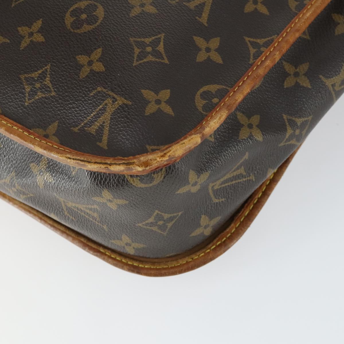 LOUIS VUITTON Monogram Messenger Bosphore GM Shoulder Bag M40105 LV Auth 170224