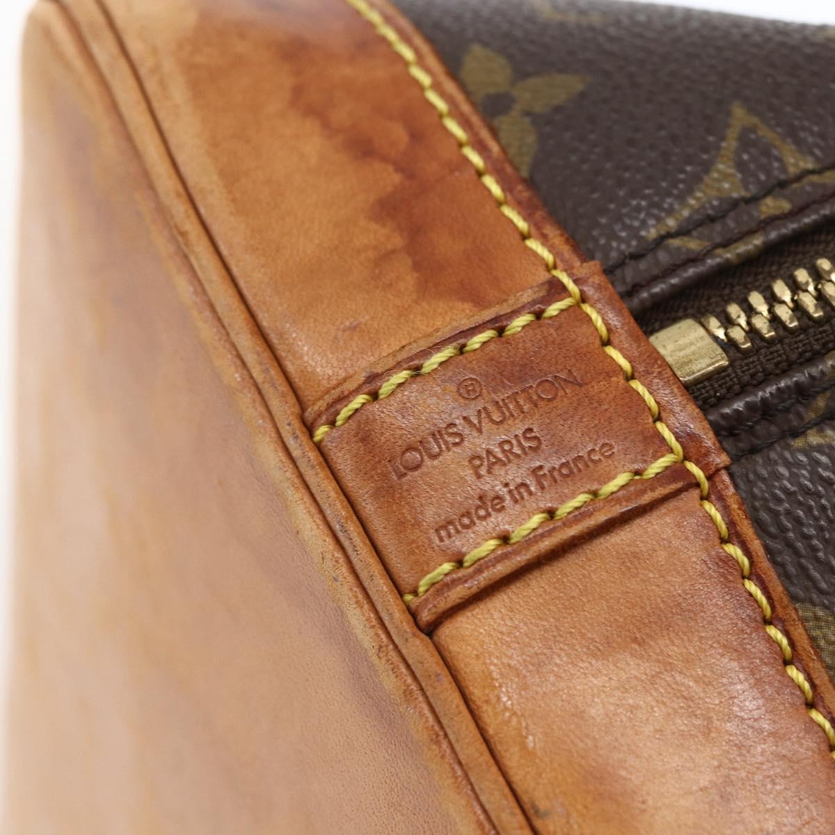 LOUIS VUITTON Monogram Alma Hand Bag M51130 LV Auth 170233