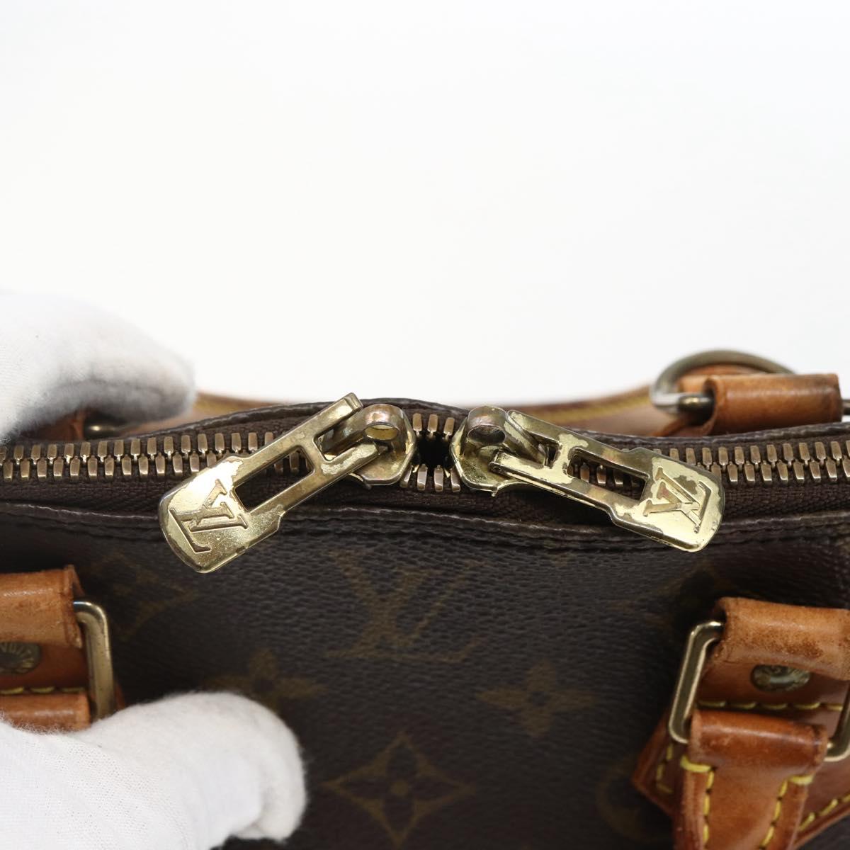 LOUIS VUITTON Monogram Alma Hand Bag M51130 LV Auth 170233