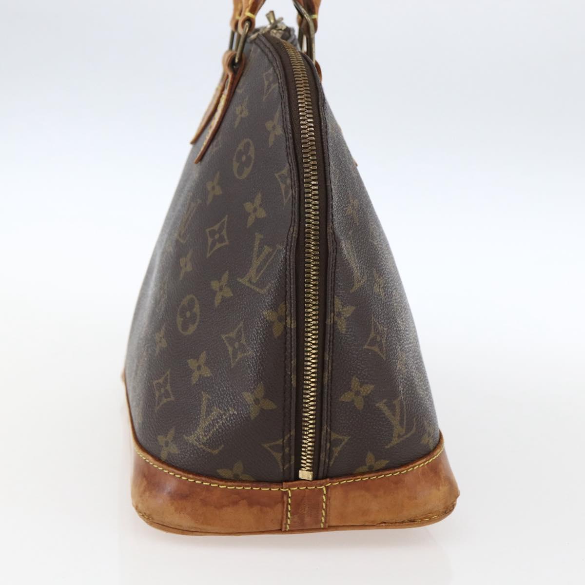 LOUIS VUITTON Monogram Alma Hand Bag M51130 LV Auth 170233