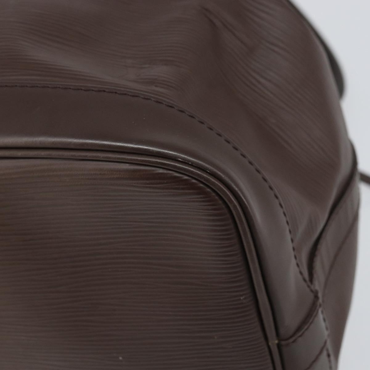 LOUIS VUITTON Epi Petit Noe Shoulder Bag Mocha M5901D LV Auth 170242V