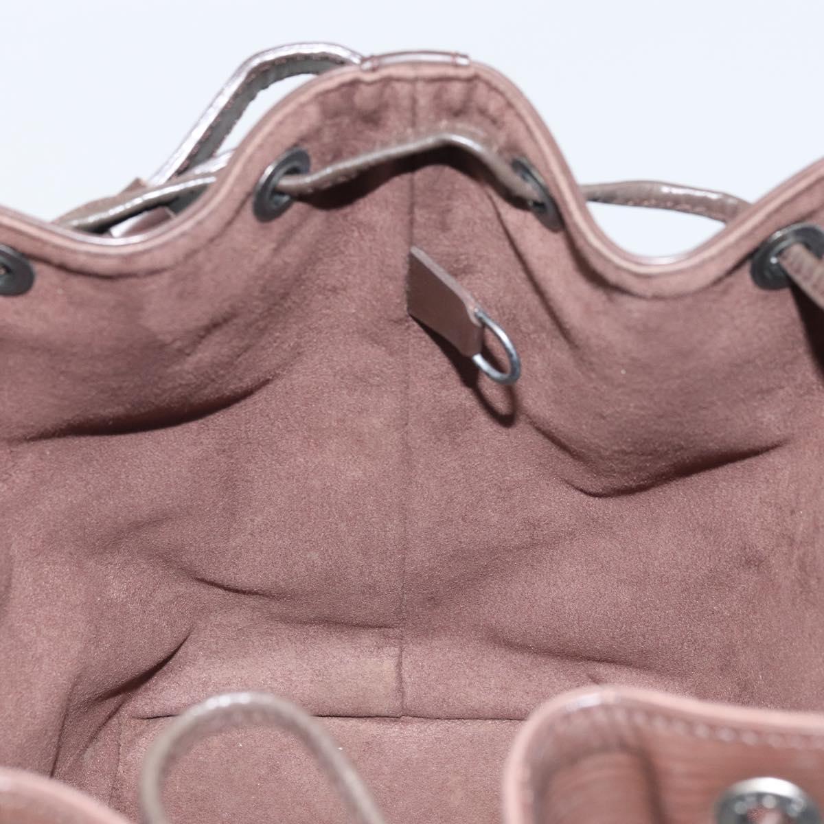 LOUIS VUITTON Epi Petit Noe Shoulder Bag Mocha M5901D LV Auth 170242V