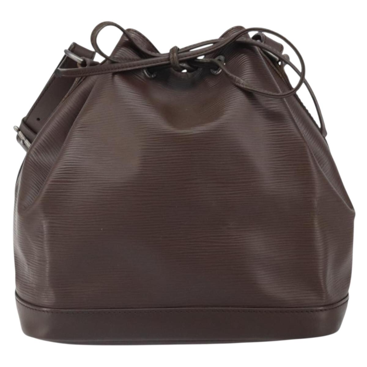 LOUIS VUITTON Epi Petit Noe Shoulder Bag Mocha M5901D LV Auth 170242V