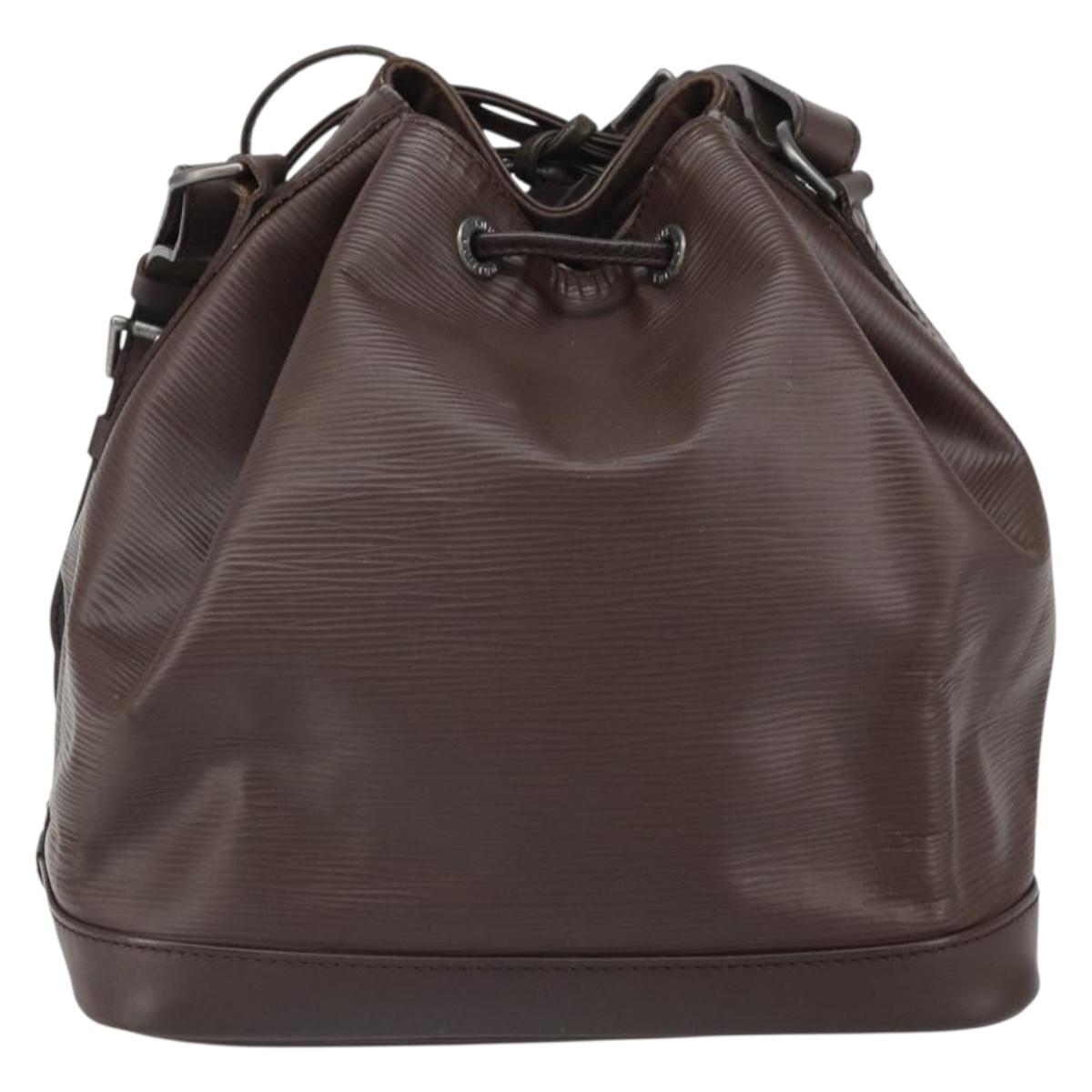 LOUIS VUITTON Epi Petit Noe Shoulder Bag Mocha M5901D LV Auth 170242V