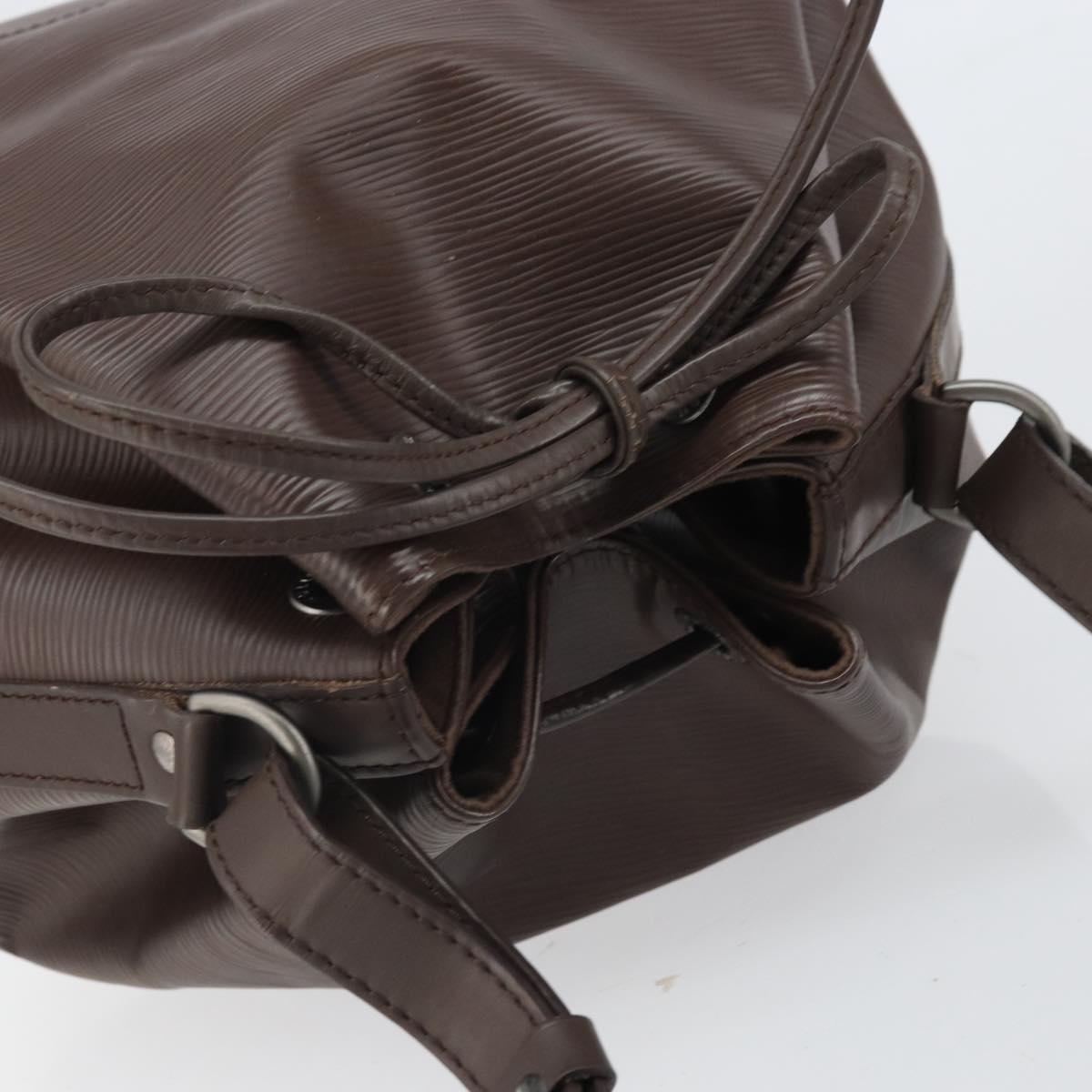 LOUIS VUITTON Epi Petit Noe Shoulder Bag Mocha M5901D LV Auth 170242V