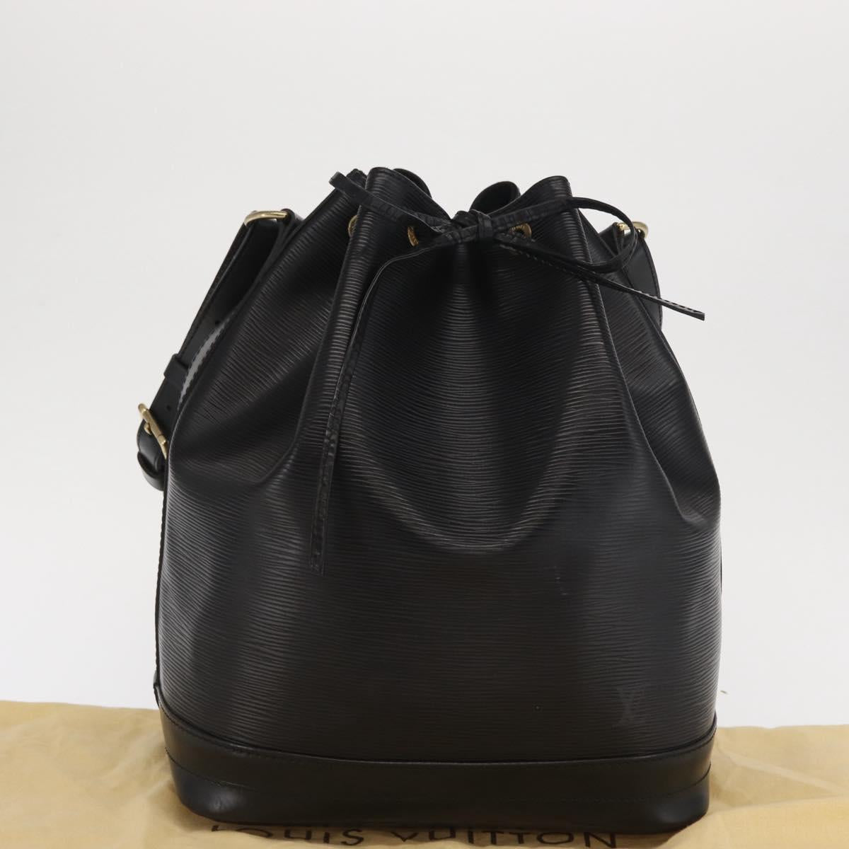 LOUIS VUITTON Epi Noe Shoulder Bag Black M44002 LV Auth 170243V