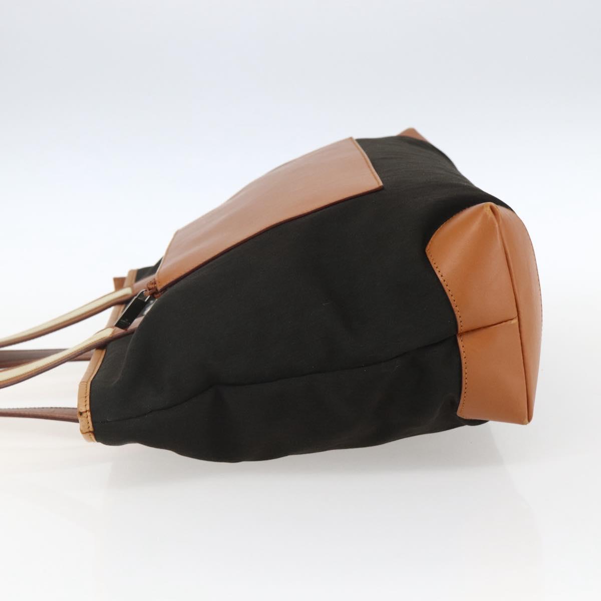 GUCCI Tote Bag Canvas Brown 019 04565 1956 Auth 170250