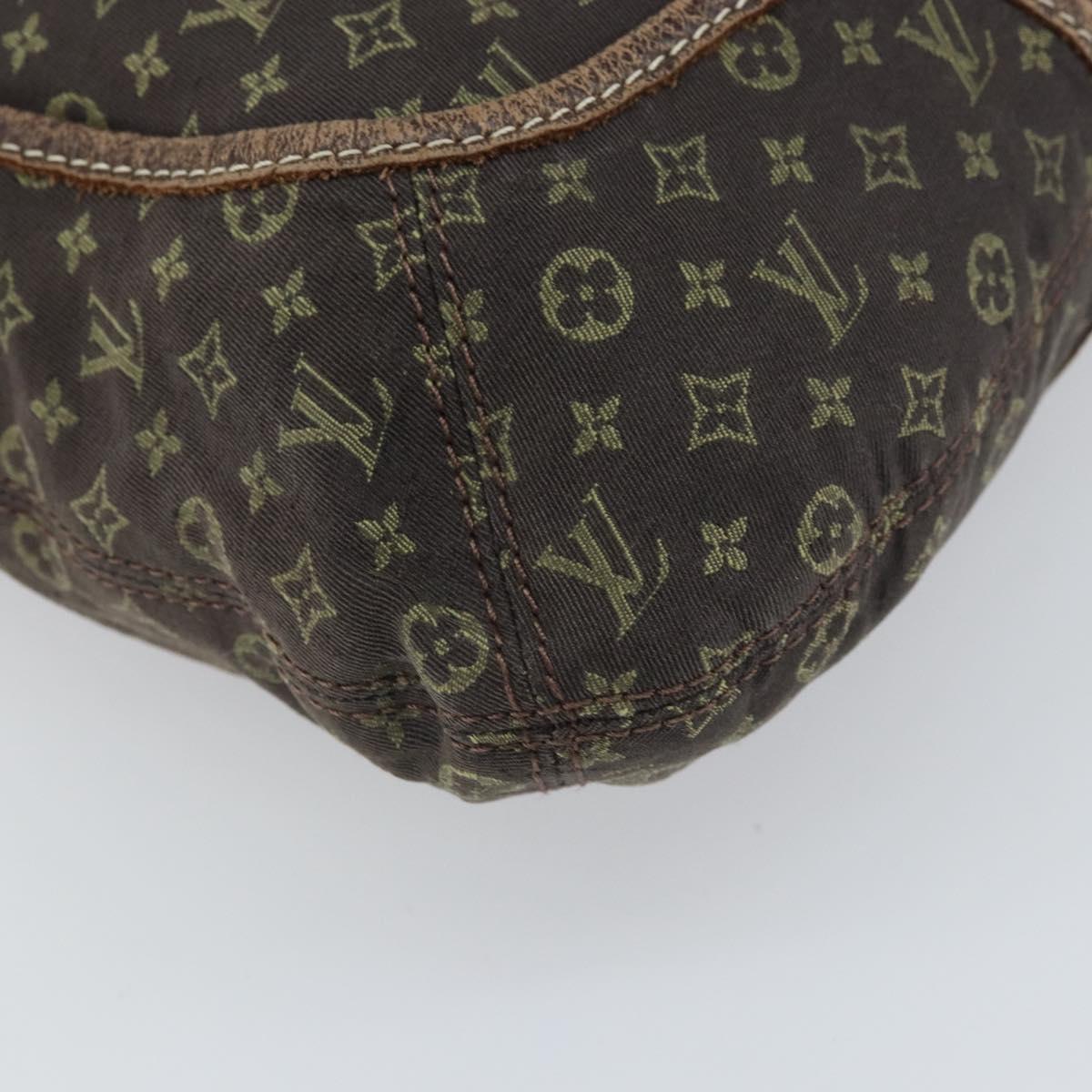 LOUIS VUITTON Monogram Mini Lin Buzasu Anjoul Bag Brown M95617 LV Auth 170251