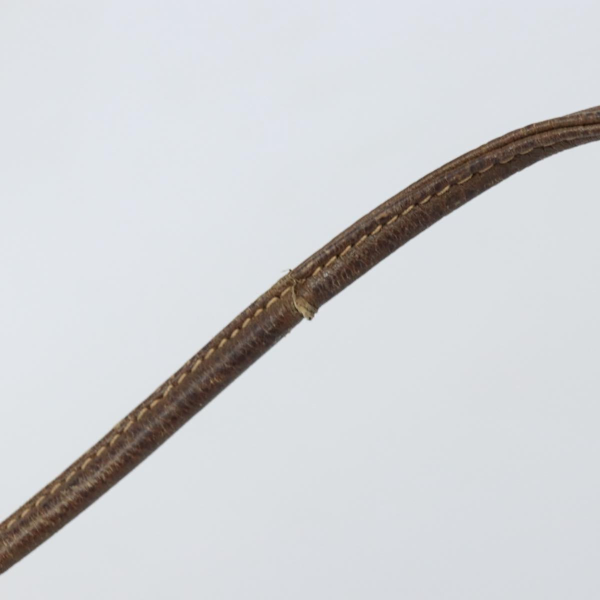 GUCCI GG Supreme Shoulder Bag PVC Beige Gold 97 02 068 Auth 170339