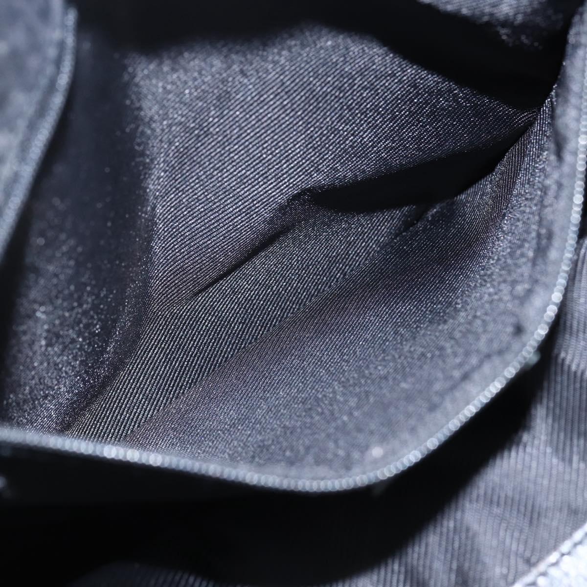 GUCCI GG Canvas Tote Bag Black Gold 002 1098 1705 Auth 170374