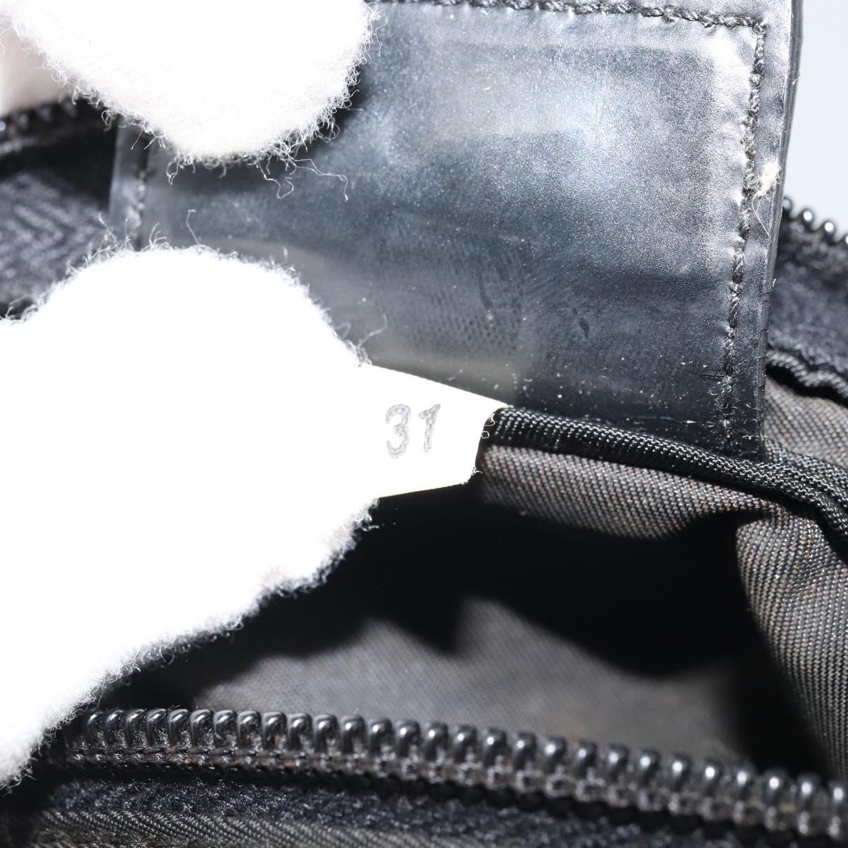PRADA Shoulder Bag Nylon Black Auth 170396