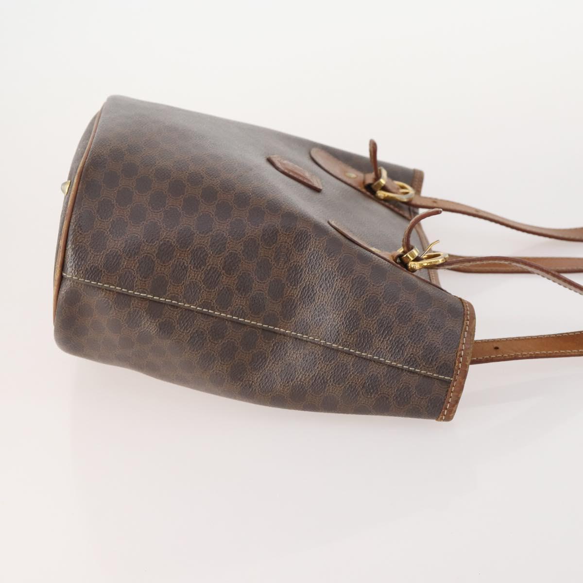 GUCCI Celine Macadam Canvas Bag PVC Leather 3 Set Black Brown Auth 170520