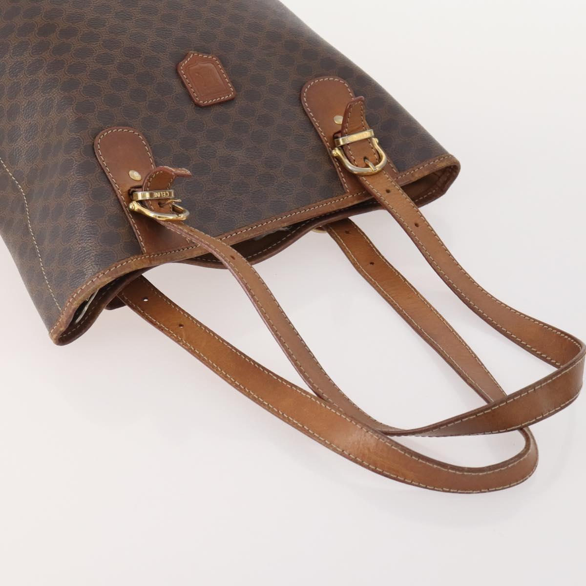 GUCCI Celine Macadam Canvas Bag PVC Leather 3 Set Black Brown Auth 170520