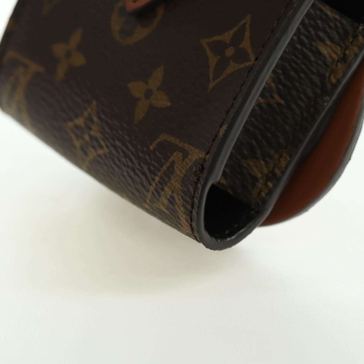 LOUIS VUITTON AirPods Pro Case Monogram Earphone case Brown M01361 Auth 170528M