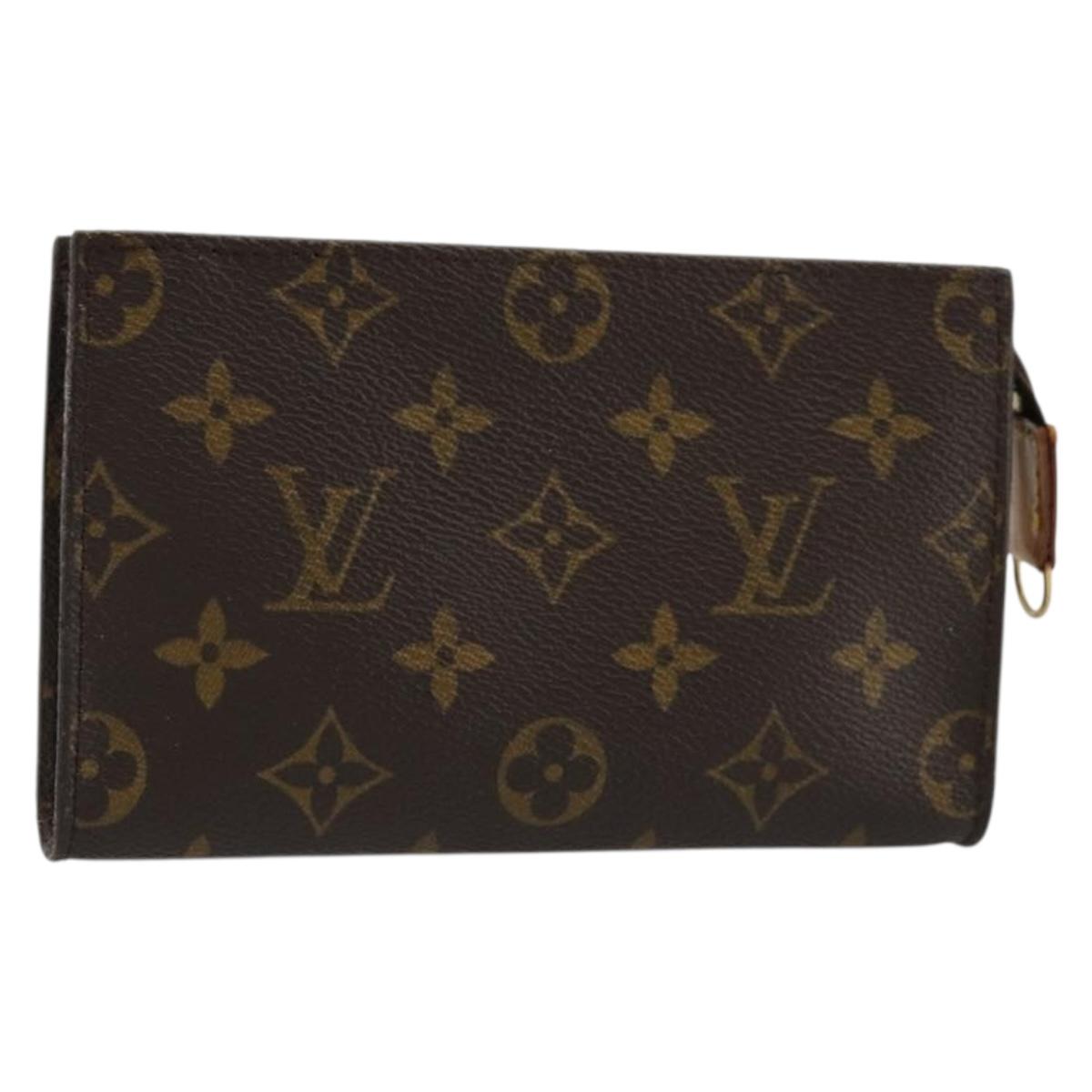 LOUIS VUITTON Monogram Bucket PM Accessory Pouch LV Auth 170543