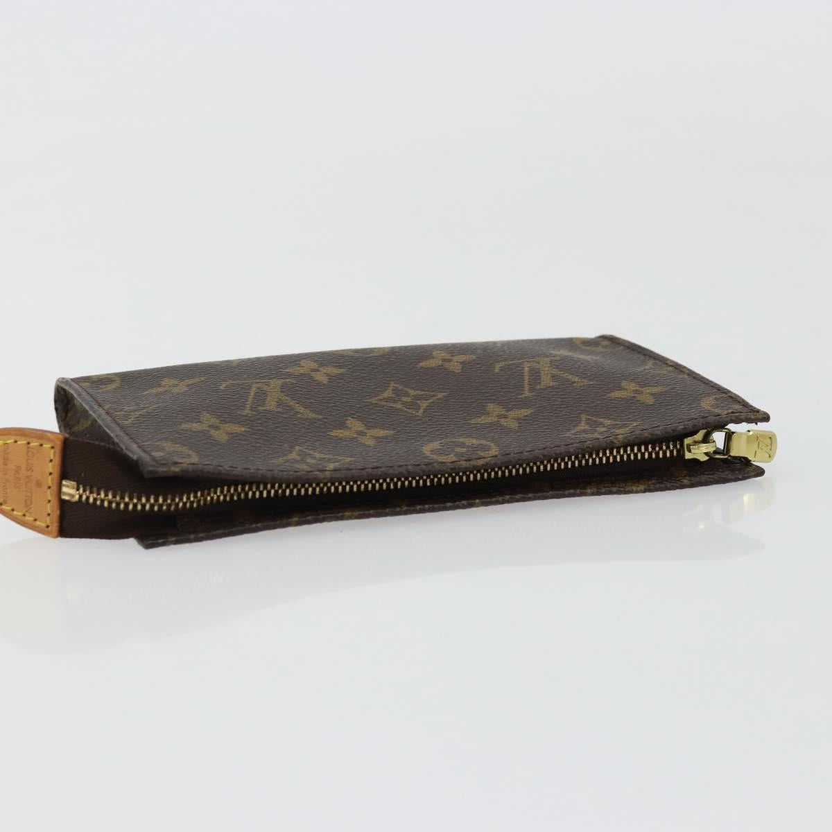 LOUIS VUITTON Monogram Bucket PM Accessory Pouch LV Auth 170543