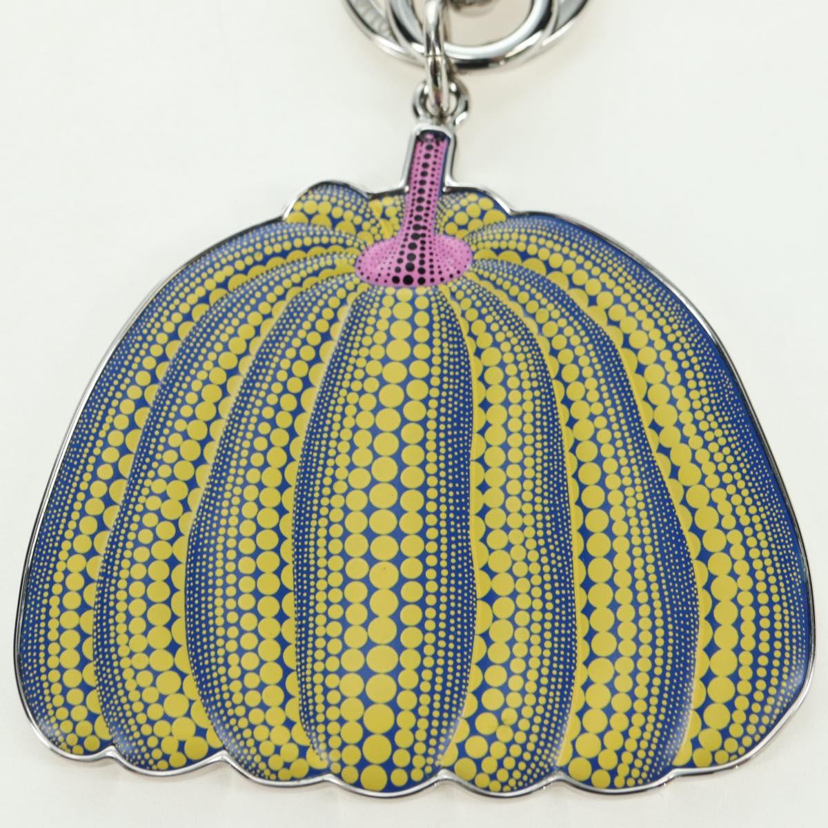 LOUIS VUITTON Porte Cles Pumpkin Charm metal Yellow M01103 LV Auth 170553SAM