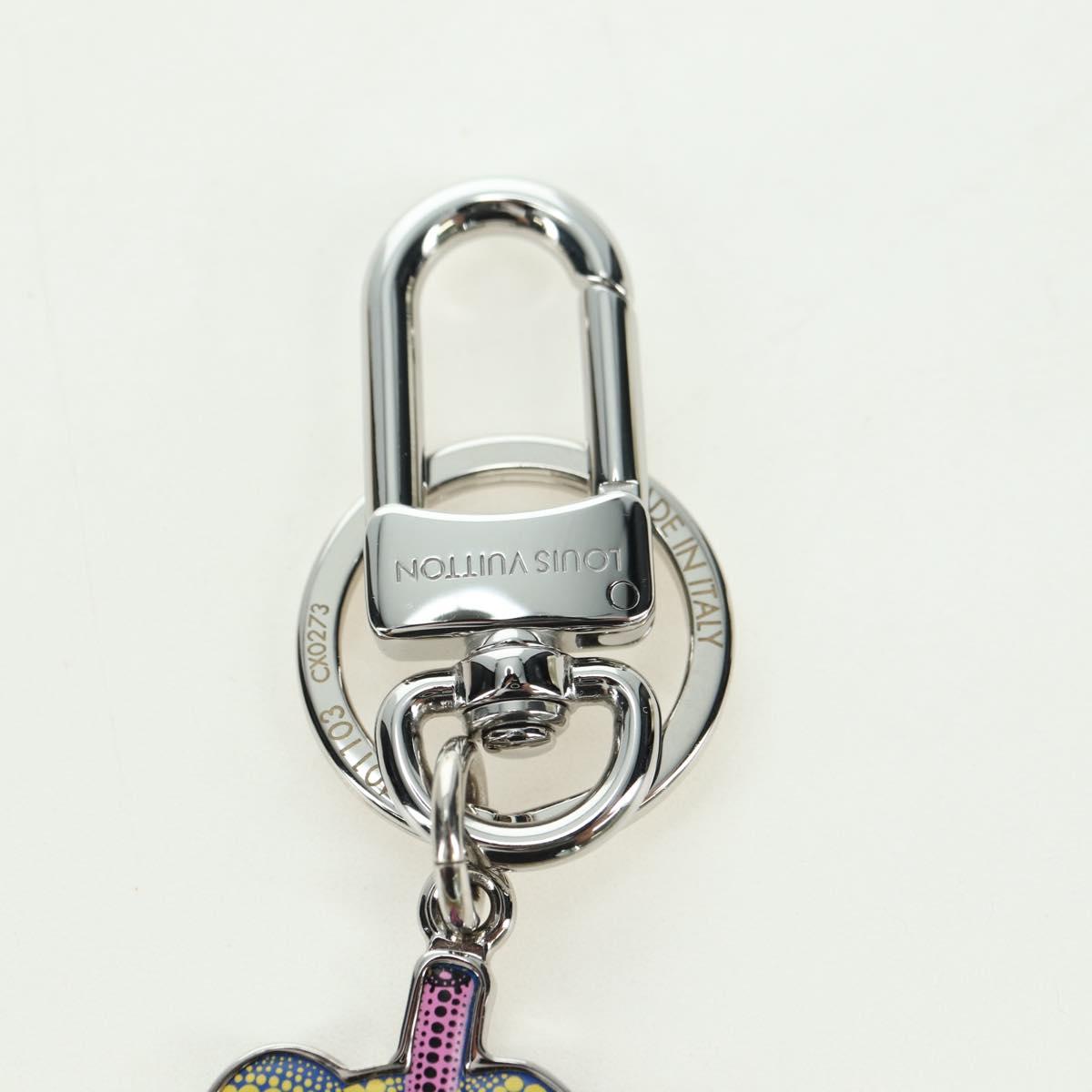 LOUIS VUITTON Porte Cles Pumpkin Charm metal Yellow M01103 LV Auth 170553SAM