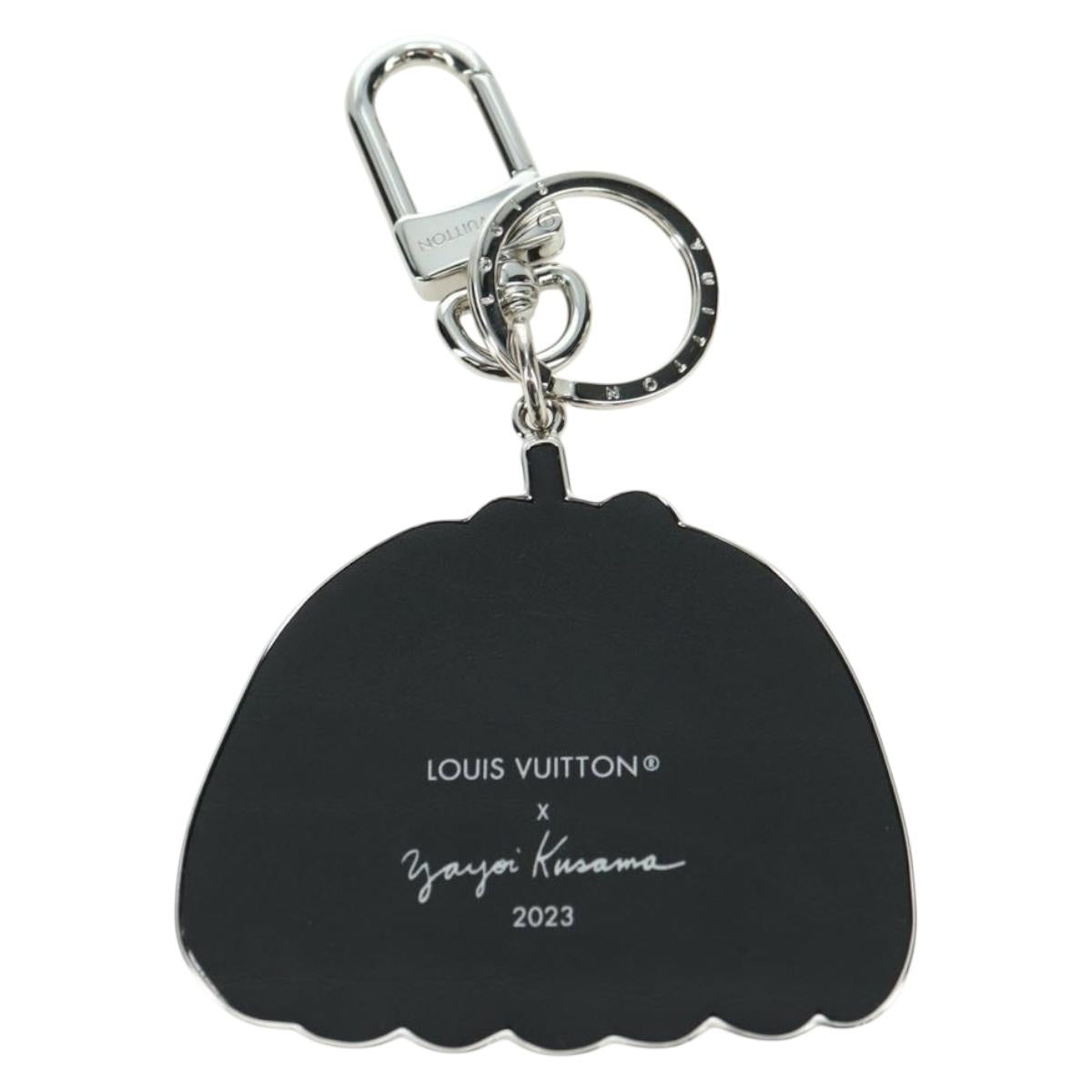 LOUIS VUITTON Porte Cles Pumpkin Charm metal Yellow M01103 LV Auth 170553SAM