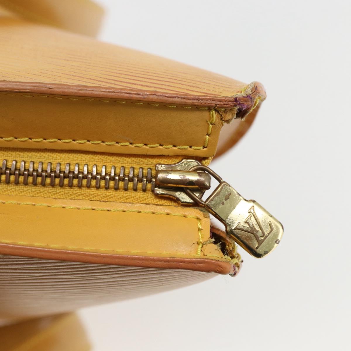 LOUIS VUITTON Epi Saint Jacques Shopping Shoulder Bag Yellow M52269 Auth 170573