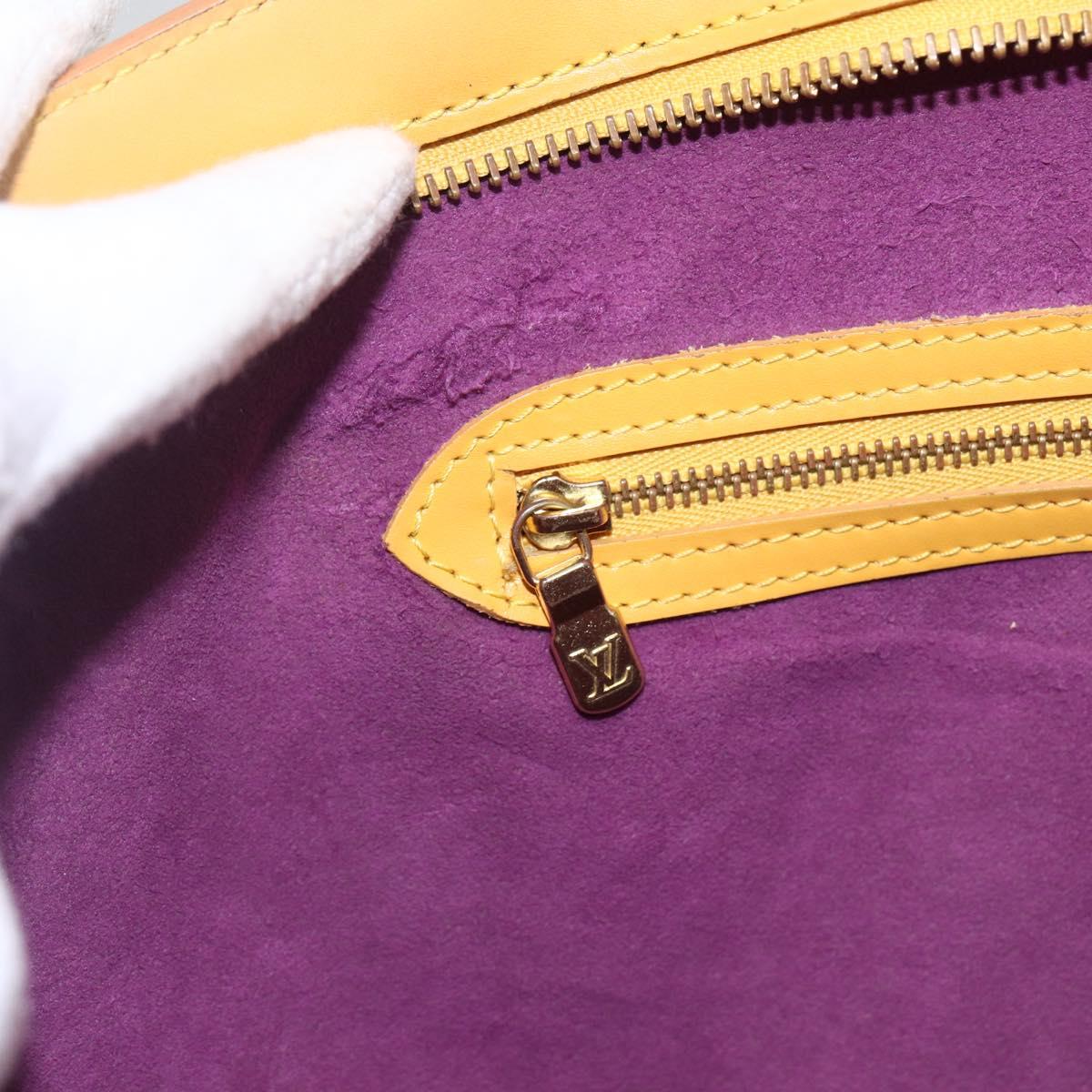 LOUIS VUITTON Epi Saint Jacques Shopping Shoulder Bag Yellow M52269 Auth 170573