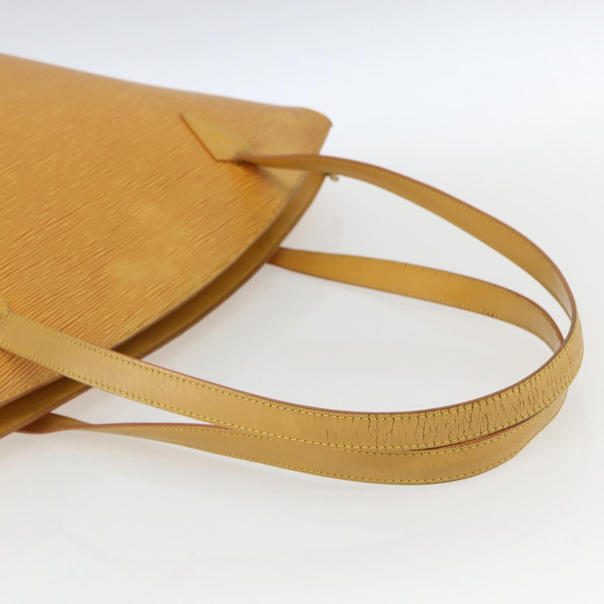LOUIS VUITTON Epi Saint Jacques Shopping Shoulder Bag Yellow M52269 Auth 170573