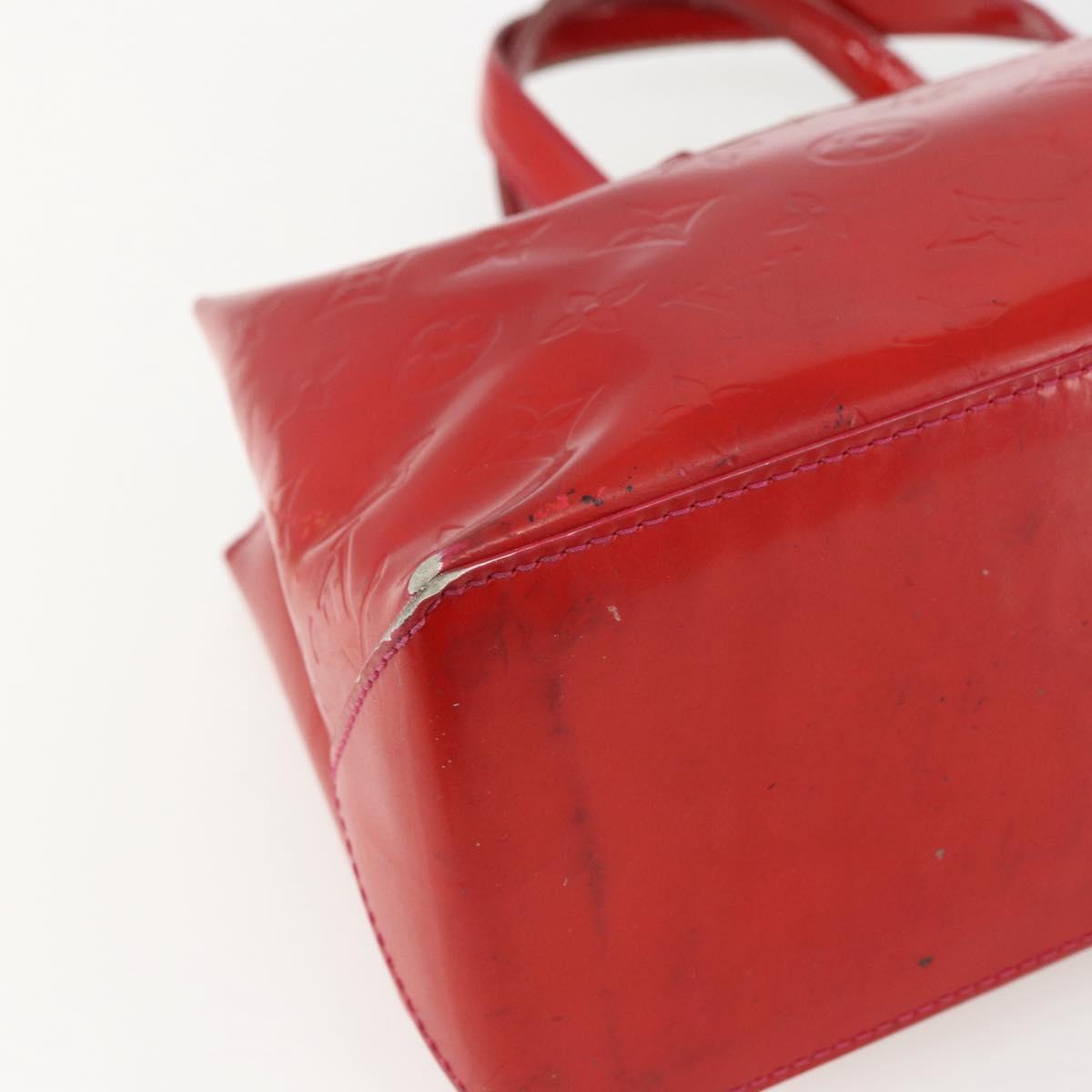 LOUIS VUITTON Monogram Vernis Wilshire PM Hand Bag Rose Pop M93643 Auth 170575