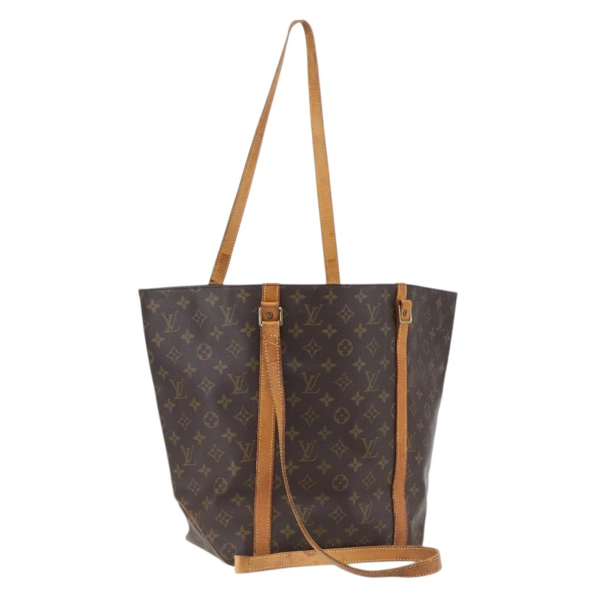 LOUIS VUITTON Monogram Sac Shopping Tote Bag M51108 LV Auth 170591