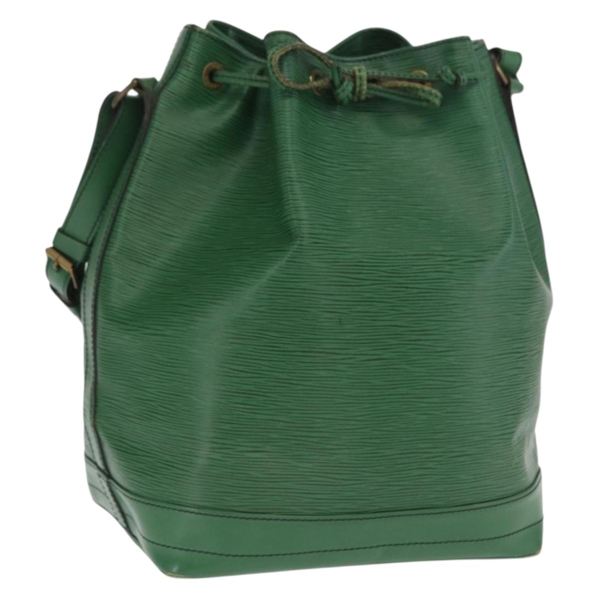 LOUIS VUITTON Epi Noe Shoulder Bag Green M44004 LV Auth 170593