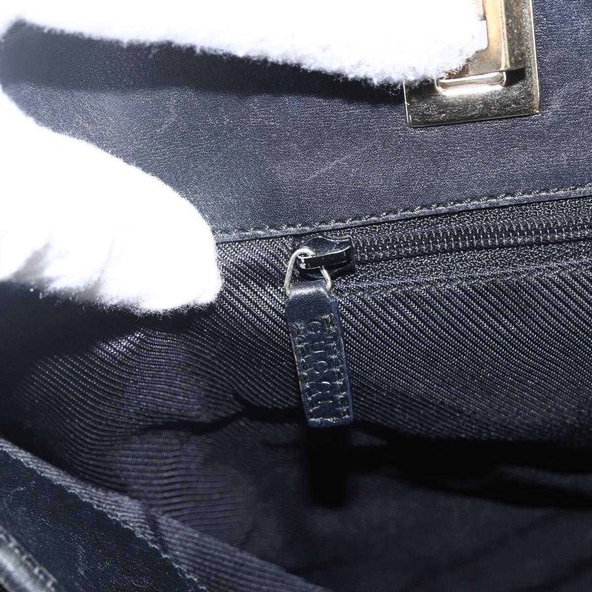 GUCCI GG Canvas Tote Bag Navy Gold 002 1098 Auth 170609