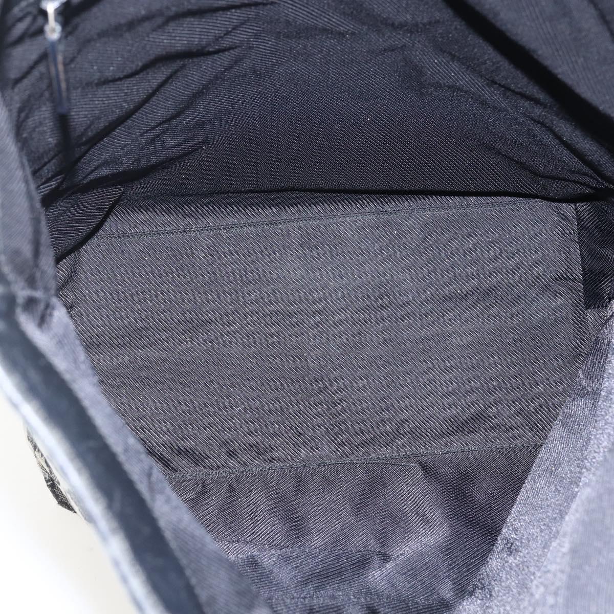 GUCCI GG Canvas Tote Bag Navy Gold 002 1098 Auth 170609